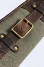 Safari Canvas & Leather Rifle Case | Heavy-Duty Hunting Sleeve - Image 5