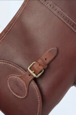Luxury Full-Grain Leather Rifle Case – Soft Padded Hunting Sleeve - Image 2