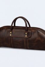 Handcrafted Waxed Leather Rifle Case | Heavy-Duty Hunting Sleeve - Image 5