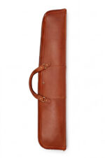 Handcrafted Leather Clay Shotgun Case - Padded Hunting Sleeve - Image 4