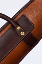 Leather Shotgun Case - Fleece-Lined Padded Design - Image 3