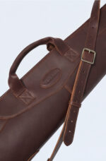 Leather Clay Shotgun Slip Case - Padded Sporting Sleeve - Image 5