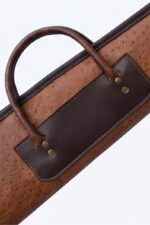 Top-Grain Leather Shotgun Case | Heavy-Duty Padded Design - Image 2