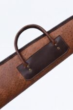 Top-Grain Leather Shotgun Case | Heavy-Duty Padded Design - Image 3