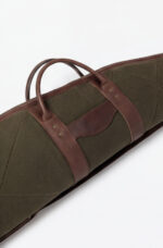 Heavy-Duty Canvas &  Hunting Leather Rifle Case - Image 4