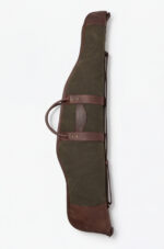 Heavy-Duty Canvas &  Hunting Leather Rifle Case - Image 2
