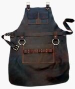 WOOD WORKER LEATHER APRON - Image 2