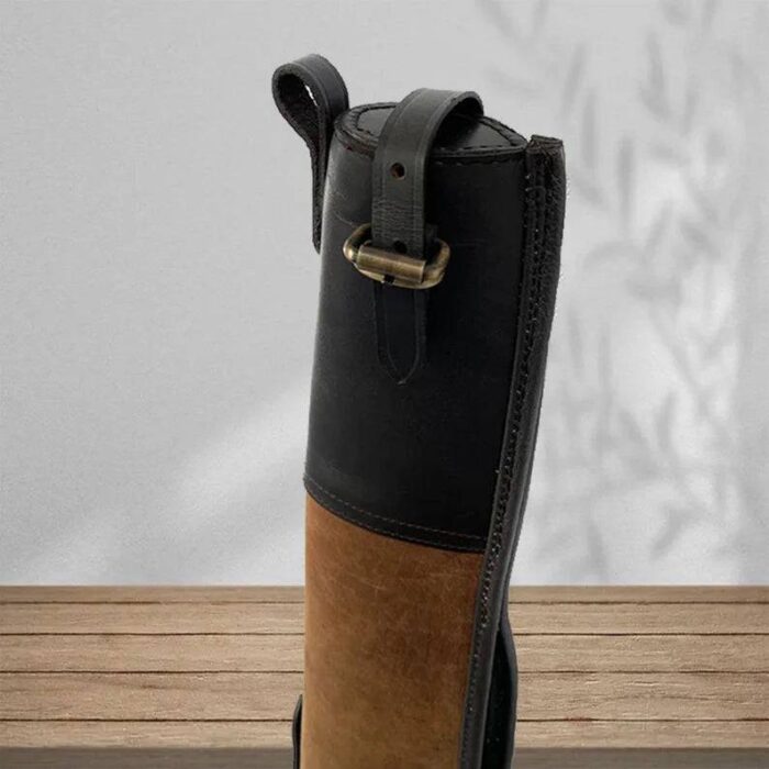 Leather Shotgun Slip Case Distressed Brown | Gift for Hunters - Image 7