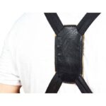 FLORENCE SUEDE APRON - RAVEN BLACK - Image 2