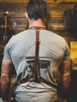 Full Grain Worker Leather Apron - Image 2