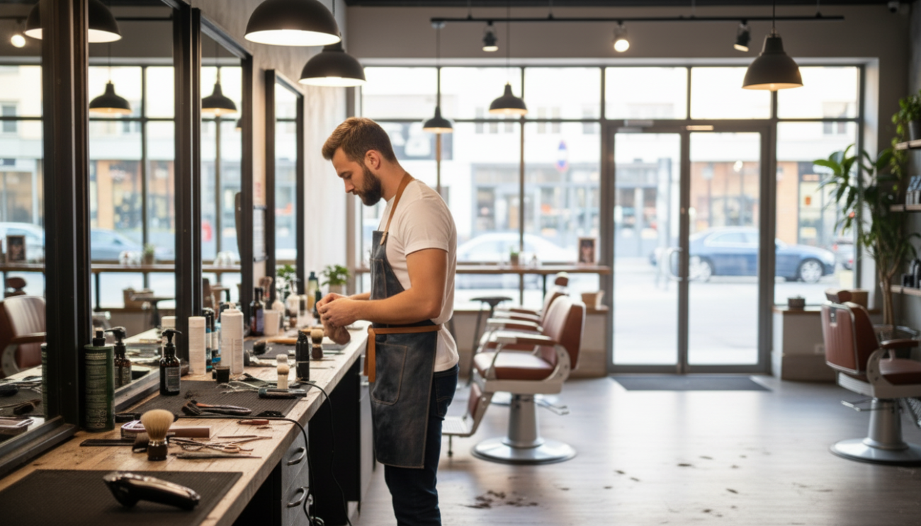 The Rise of Leather Aprons in Barbering and Hospitality