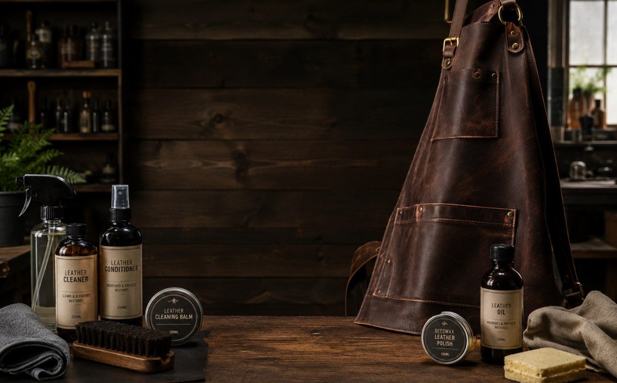 5 Pro Tips to Keep Your Leather Apron Clean and Stain-Free