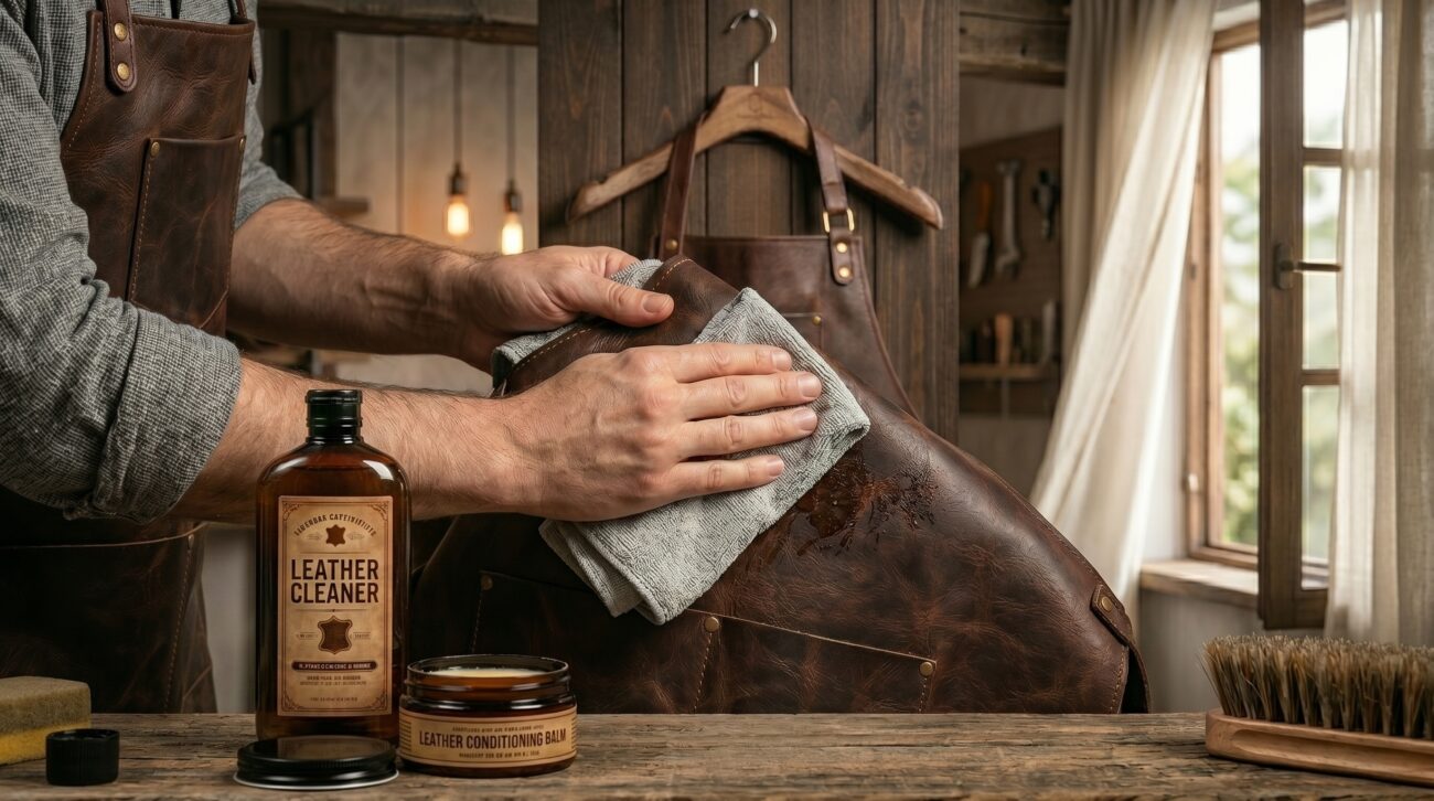5 Tips to Keep Your Leather Apron Clean and Stain-Free