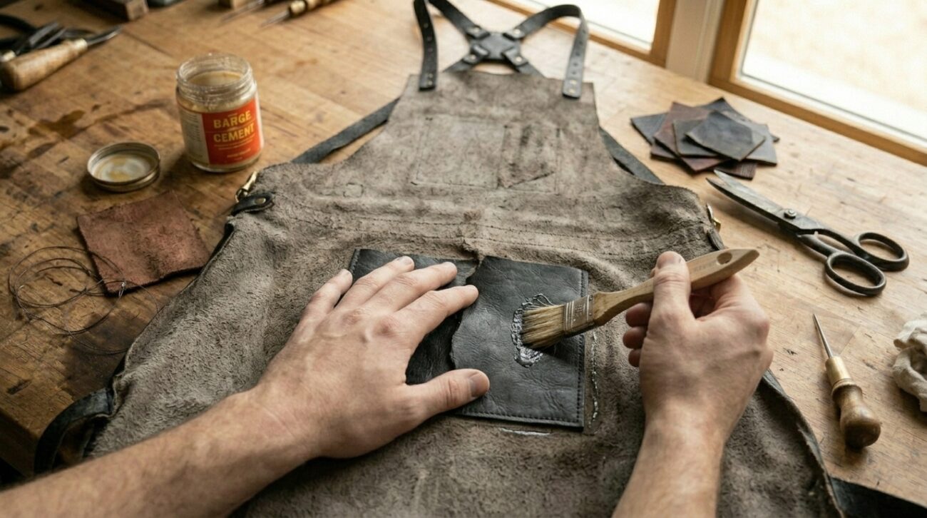 Apply a Leather Patch for Extra Support