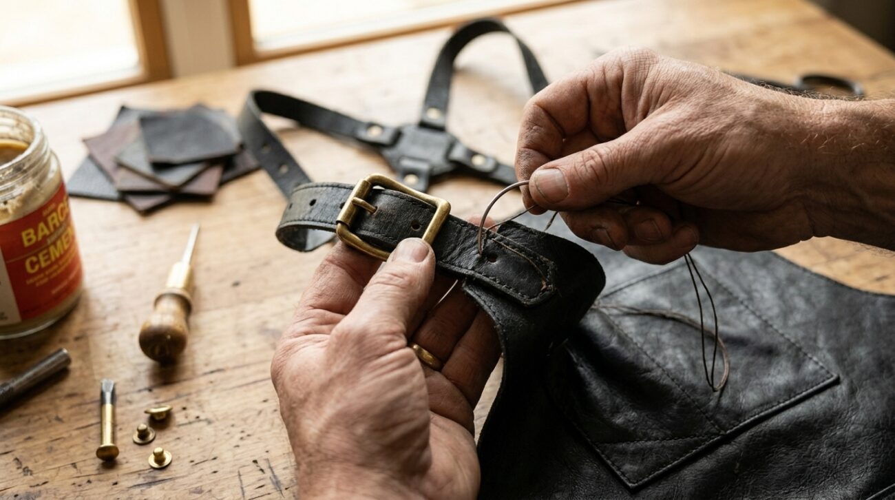 Repair Loose or Broken Straps Immediately
