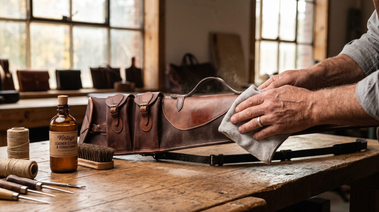 Way 1 Clean the Leather Surface Before Any Repairs