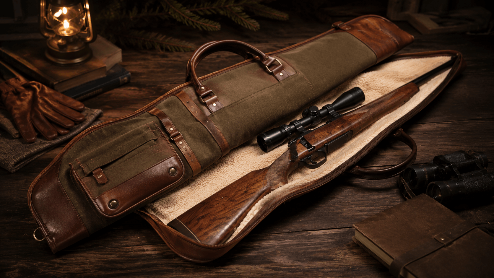 The Modern Leather Gun Case Where Style Meets Ultimate Protection