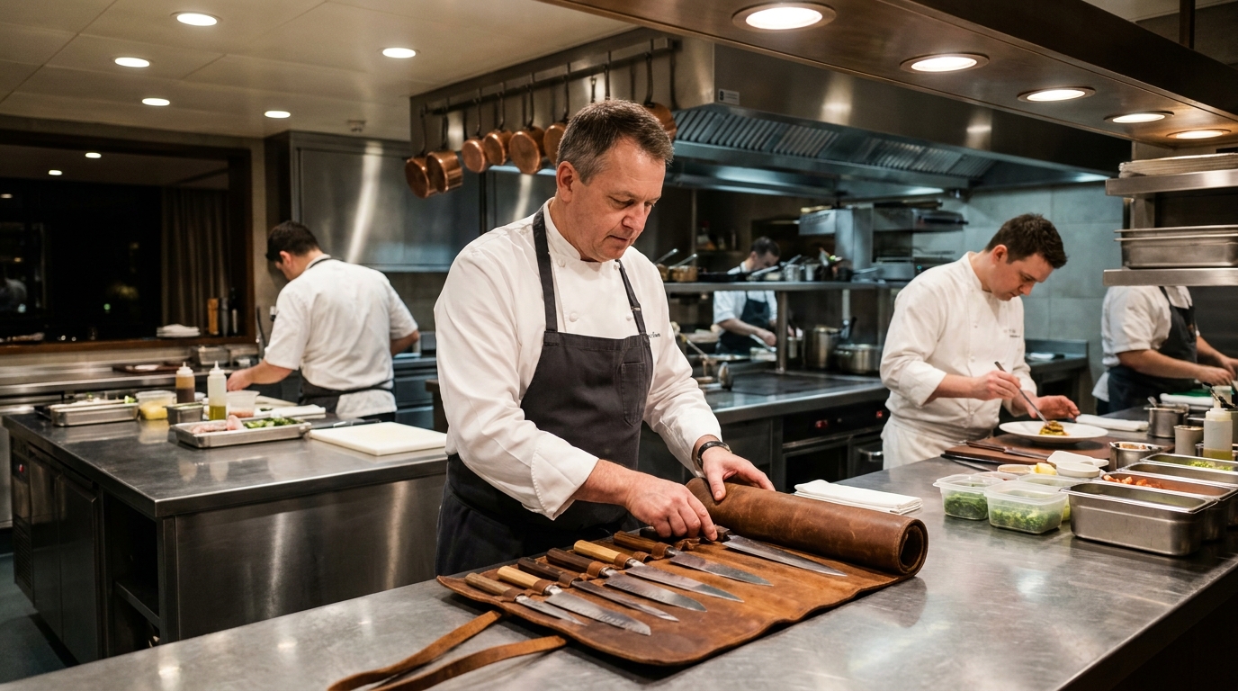 Best Leather Knife Rolls Under $200 for Professional Chefs (2026)